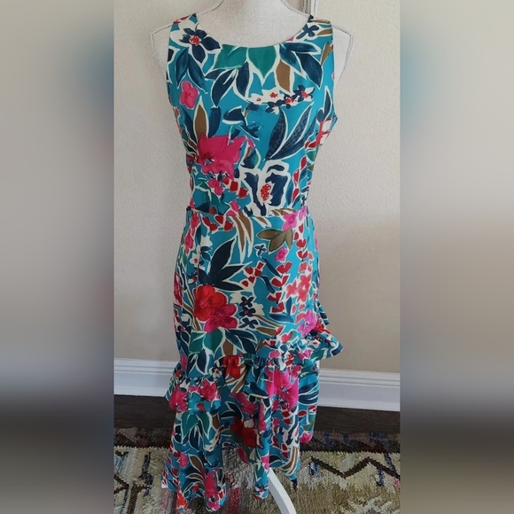 Sam Edelman Floral Cocktail Dress - Picture 3 of 7